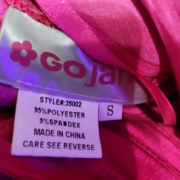 GO JANE Hot Pink A-Line Short Sweetheart Sleeveless Lace-Up Dress Size Women's S - Picture 14 of 16